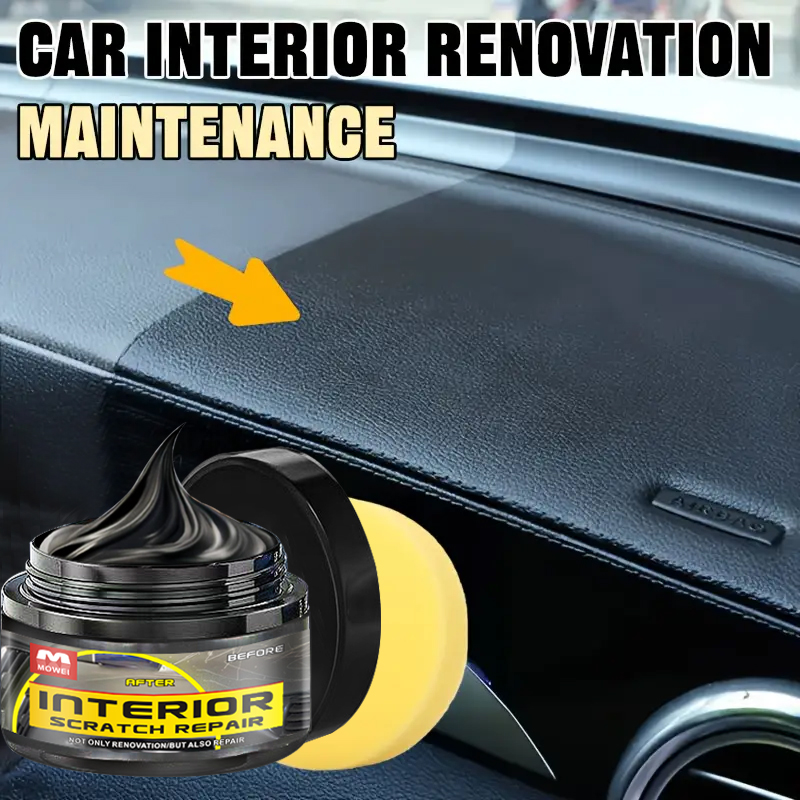Trim Restorer Plastic - 車内傷消しペースト - ダッシュボード＆ドアパネル補修 - プラスチック修復剤 -