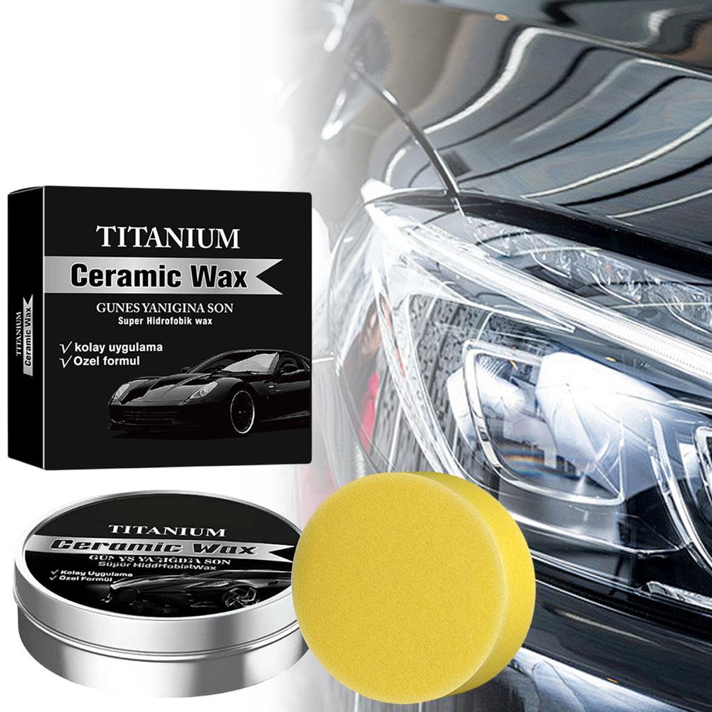 100 グラムプロフェッショナルチタンセラミックワックスクリ - Car Wax Ceramic Coating のレビューと価格