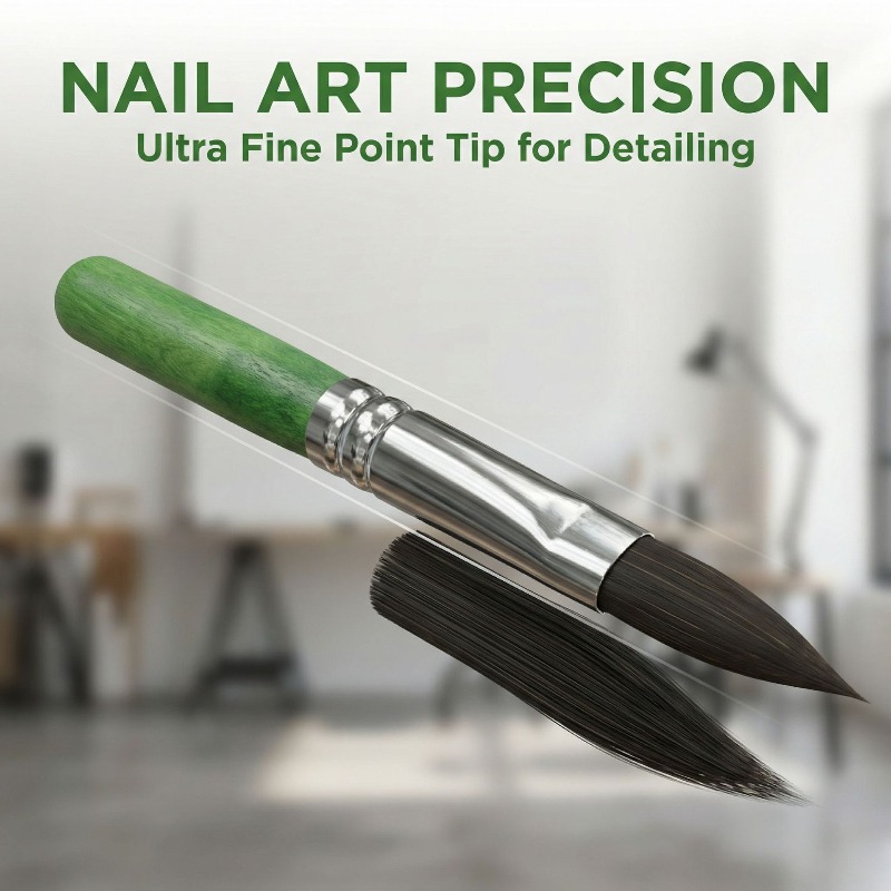 6ピースミニトラベルペイントブラシバッグセットアート水彩/ガ - Detailing Brush Set のレビューと価格