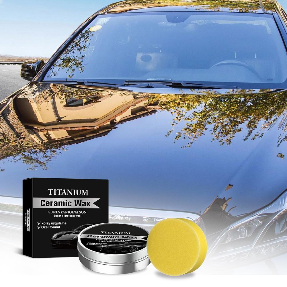 車のスクラッチ修復ワックスタイタンセラミックワックスクリーム - Car Wax Ceramic Coating のレビューと価格