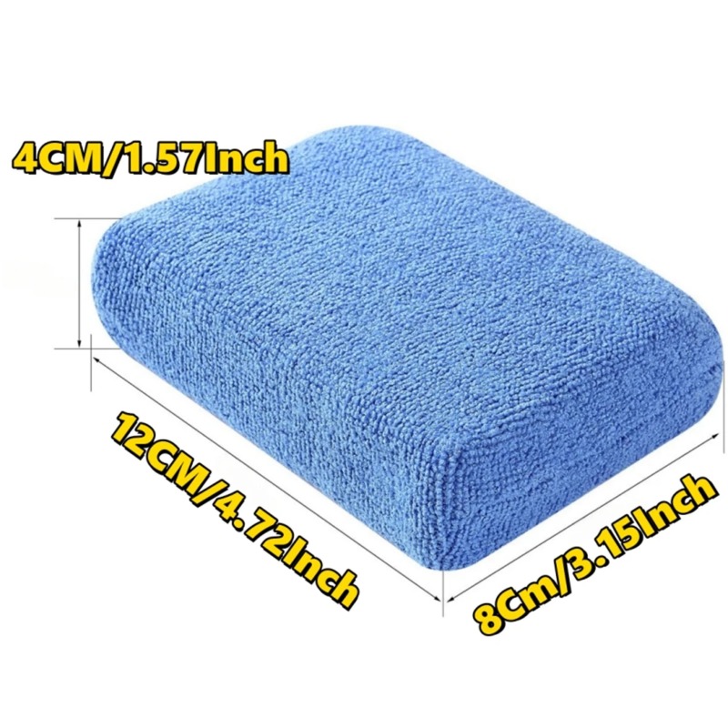 8個入りマイクロファイバーカーワックスアプリケーターパッド、 - Wax Applicator Pad のレビューと価格