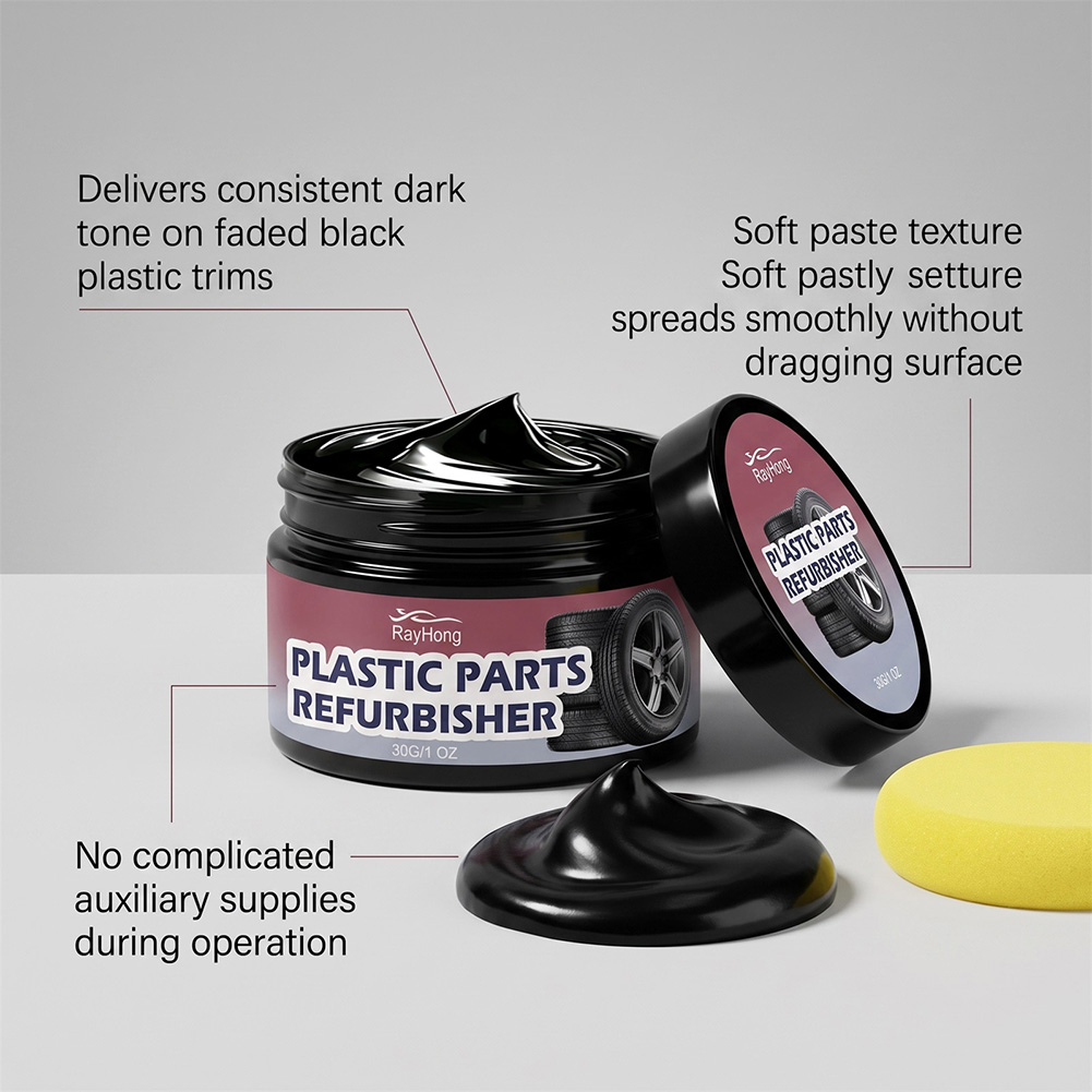 車用ブラックトリム修復剤 プラスチック修復剤 インテリア・エ - Trim Restorer Plastic のレビューと価格