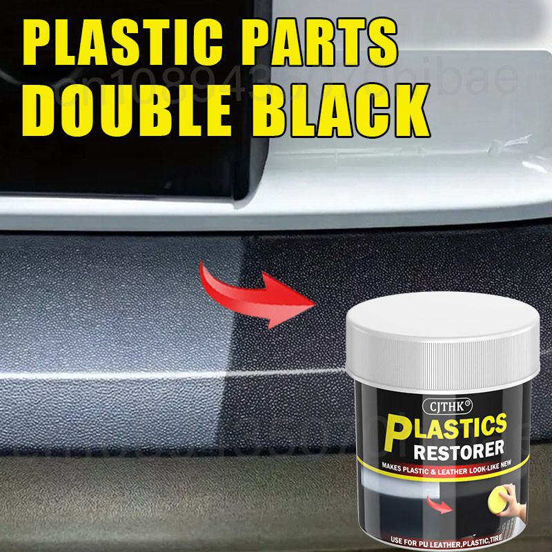 150g 車用プラスチック修復剤 ブラックに戻す 光沢 車用 - Trim Restorer Plastic のレビューと価格