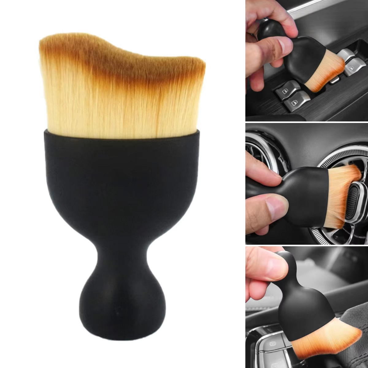 車内清掃ブラシ エアコン吹き出し口ブラシ ダスト除去・汚れ除 - Dirt Brush Interior のレビューと価格