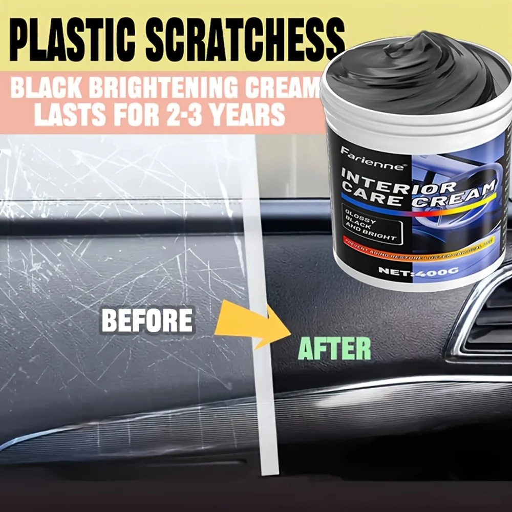 新しいヘビーデューティーカープラスチックリノベーターワックス - Trim Restorer Plastic のレビューと価格